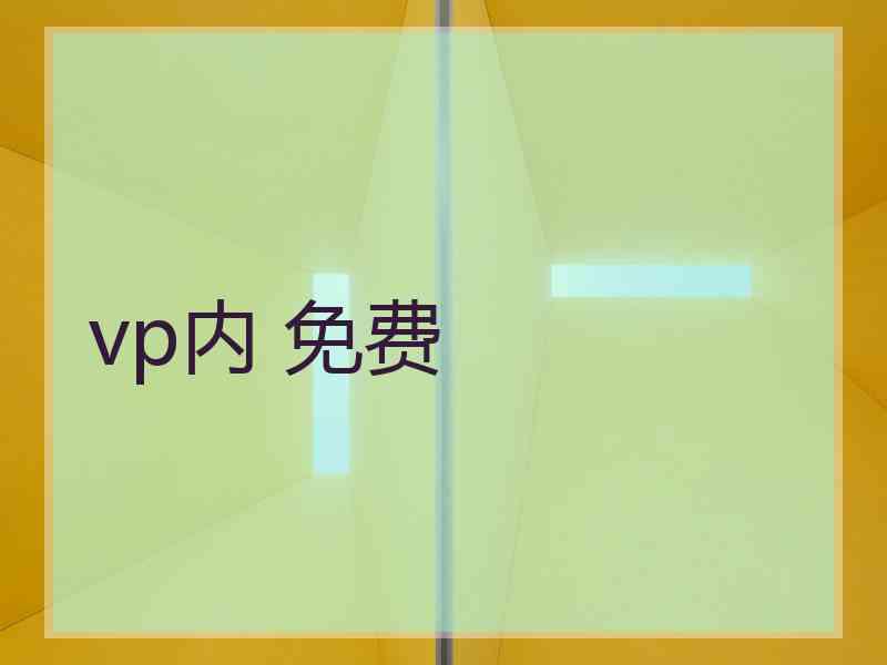 vp内 免费