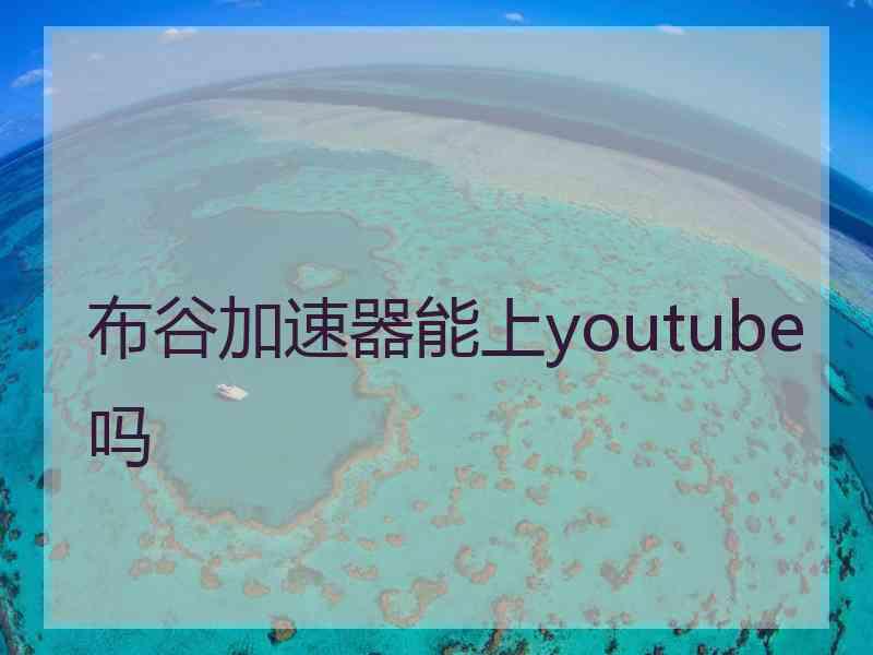 布谷加速器能上youtube吗