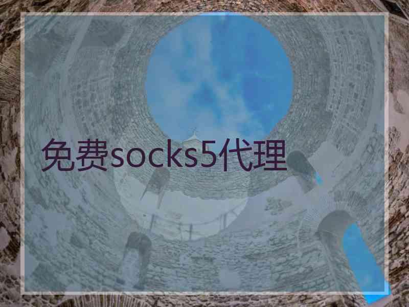 免费socks5代理